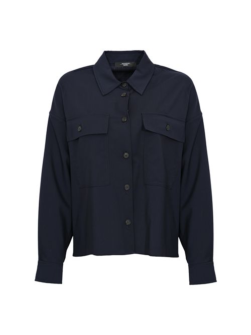 Giacca crop WKDMULINO in tela di lana WEEKEND MAX MARA | 2615041021600001